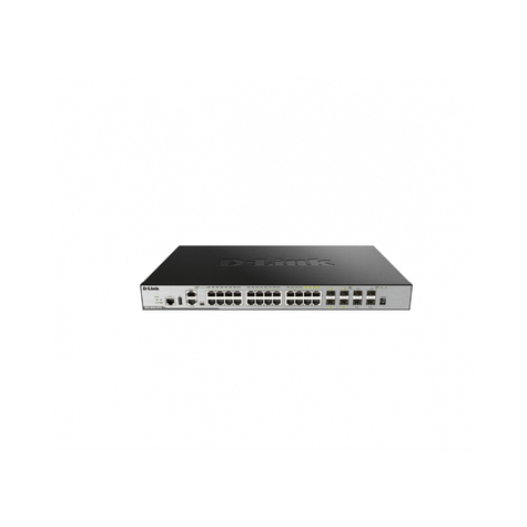 D-Link Layer 3 -Hallittu Gigabit-Pinoamiskytkin Dgs-3630-28pc/Si