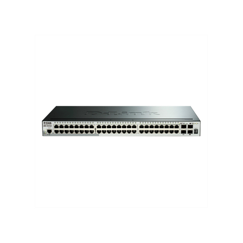 D-Link-Kytkin 52-Porttinen Kuituoptinen Dgs-1510-52x/E