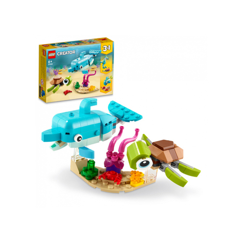 Lego Creator - Delfiini Ja Kilpikonna 3in1 (31128)