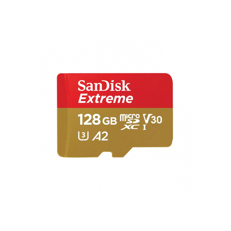 Sandisk Extreme Microsdxc-Kortti 128gb Sdsqxaa-128g-Gn6gn Sdsqxaa-128g-Gn6gn