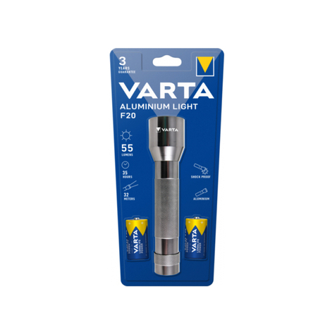 Varta Aluminium Light F20 Pro 16607101421 16607101421