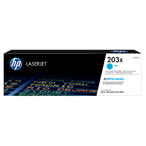 Hp-Kasetti Nro.203x Cyan 1 Kpl - Cf541x - Cf541x