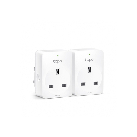 Tp-Link Tapo P100 (2-Pack) - Älykäs Liitin - Wlan Tapo P100(2-Pack)