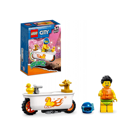 Lego City - Stuntz Bathtub Stuntbike -Pyörä (60333)