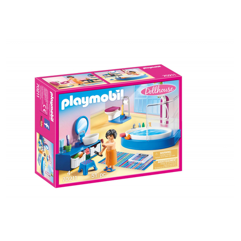Playmobil Nukkekoti - Kylpyhuone (70211)
