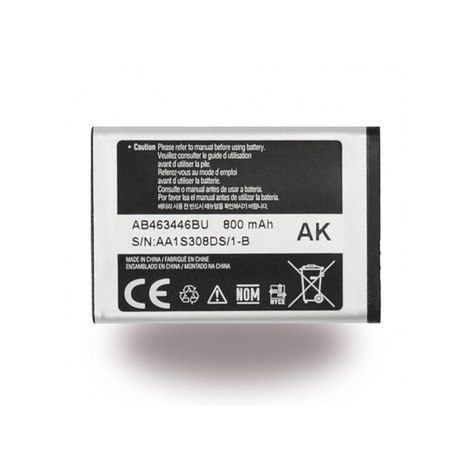 Samsung Li-Ion Akku - C3520 - 800mah Bulk - Ab463446ba
