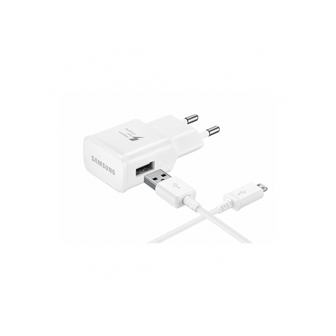 Samsung Typ C Kabel - Usb Ladeger- 2a - Weibulk - Ep-Ta200ewe+Ep-Dg970