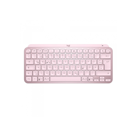 Logitechmx Keys Mini Bluetooth-Näppäimistö - Taustavalaistu Vaaleanpunainen - 920-010481