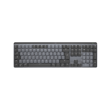 Logitech Mx Mekaaninen Näppäimistö Langaton Bolt Graphite Linear - 920-010749 - 920-010749