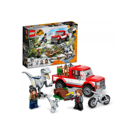 Lego Jurassic World - Sininen Ja Beta Velociraptor-Loukku (76946)