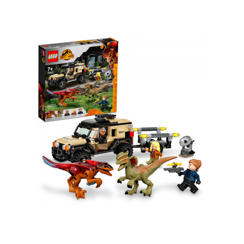 Lego Jurassic World - Pyroraptor & Dilophosaurus Kuljetus (76951)